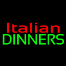 Italian Dinners Handmade Art Neon Sign