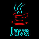 Java Handmade Art Neon Sign
