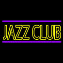 Jazz Club Purple Line Handmade Art Neon Sign