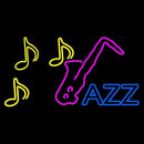 Jazz With Logo 1 Handmade Art Neon Sign