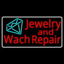 Jewelry And Watch Repair Turquoise Diamond Logo Handmade Art Neon Sign