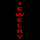 Jewelry Vertical Handmade Art Neon Sign