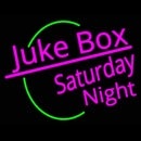 Juke Box Saturday Night Handmade Art Neon Sign