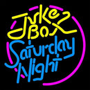 Juke Box Saturday Night Handmade Art Neon Sign