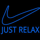 Just Relax Handmade Art Neon Sign