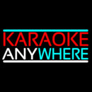 Karaoke Anywhere Handmade Art Neon Sign