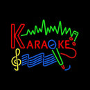 Karaoke Music  Handmade Art Neon Sign