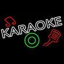Karaoke With Mic Handmade Art Neon Sign