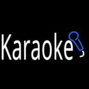 Karaoke With Mic Handmade Art Neon Sign