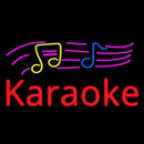 Karaoke With Musical Handmade Art Neon Sign
