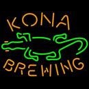 Kona Brewing Co GECKO Handmade Art Neon Sign