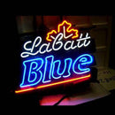 Labatt Blue Beer Handmade Art Neon Sign