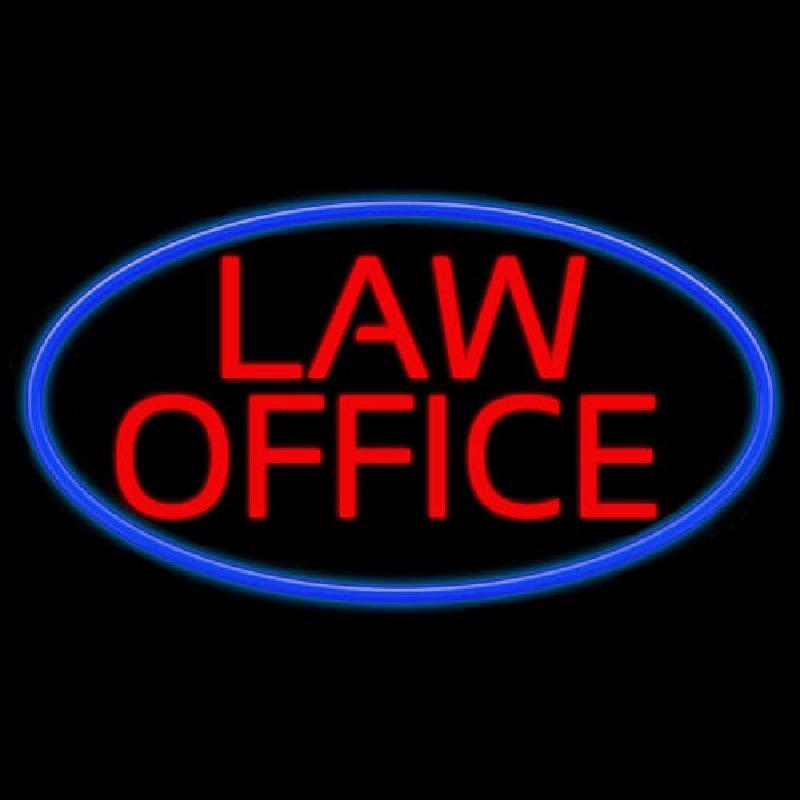 Law Office Handmade Art Neon Sign
