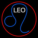 Leo Zodiac Handmade Art Neon Sign