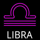Libra Icon Handmade Art Neon Sign