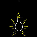 Lighting Bulb Handmade Art Neon Sign
