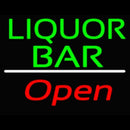 Liquor Bar Open 2 Handmade Art Neon Sign