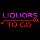 Liquors To Go Handmade Art Neon Sign