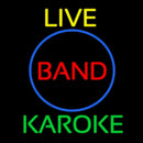 Live Band Karaoke Handmade Art Neon Sign