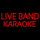 Live Band Karaoke Handmade Art Neon Sign