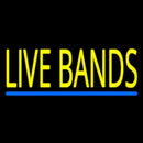 Live Bands Block Handmade Art Neon Sign