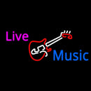 Live Music Handmade Art Neon Sign