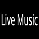 Live Music White 1 Handmade Art Neon Sign