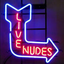 Live Nudes Handmade Art Neon Sign