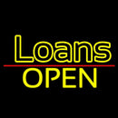 Loans Open Handmade Art Neon Sign