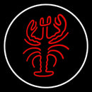 Lobster Logo Oval Handmade Art Neon Sign