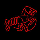 Lobster Logo Red 1 Handmade Art Neon Sign