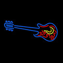 Logo Guitar 1 Handmade Art Neon Sign