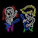 Logo Guitar Band Handmade Art Neon Sign