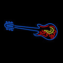 Logo Guitar Handmade Art Neon Sign