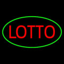 Lotto Oval Green Handmade Art Neon Sign