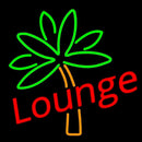 Lounge With Flower Handmade Art Neon Sign