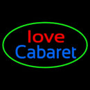 Love Cabaret Handmade Art Neon Sign