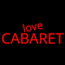 Love Cabaret Handmade Art Neon Sign
