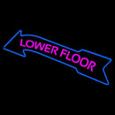 Lower Floor Handmade Art Neon Sign