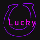 Lucky Handmade Art Neon Sign