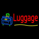 Luggage Handmade Art Neon Sign