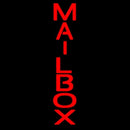 Mailbox Vertical Handmade Art Neon Sign