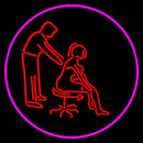 Male Female Massage Logo Handmade Art Neon Sign