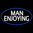 Man Enjoying Strip Gal Handmade Art Neon Sign