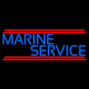 Marine Service Handmade Art Neon Sign