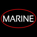 Marine White Handmade Art Neon Sign