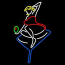 Martini Girl Handmade Art Neon Sign