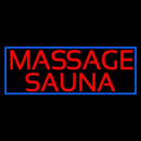 Massage Sauna Handmade Art Neon Sign