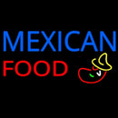 Mexican Food Logo Handmade Art Neon Sign