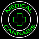 Medical Cannabis Handmade Art Neon Sign
